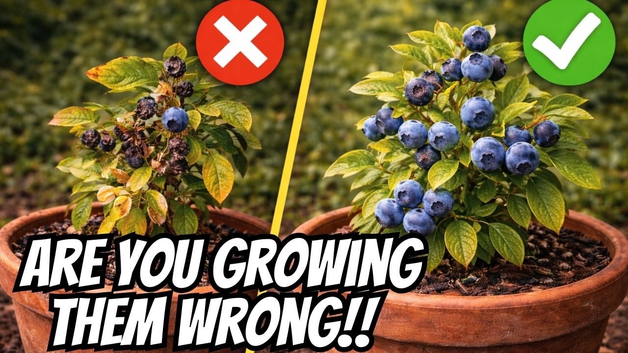 ⚠️ Why Blueberries Fail in Containers 🫐 (And How to Fix It) 🌱