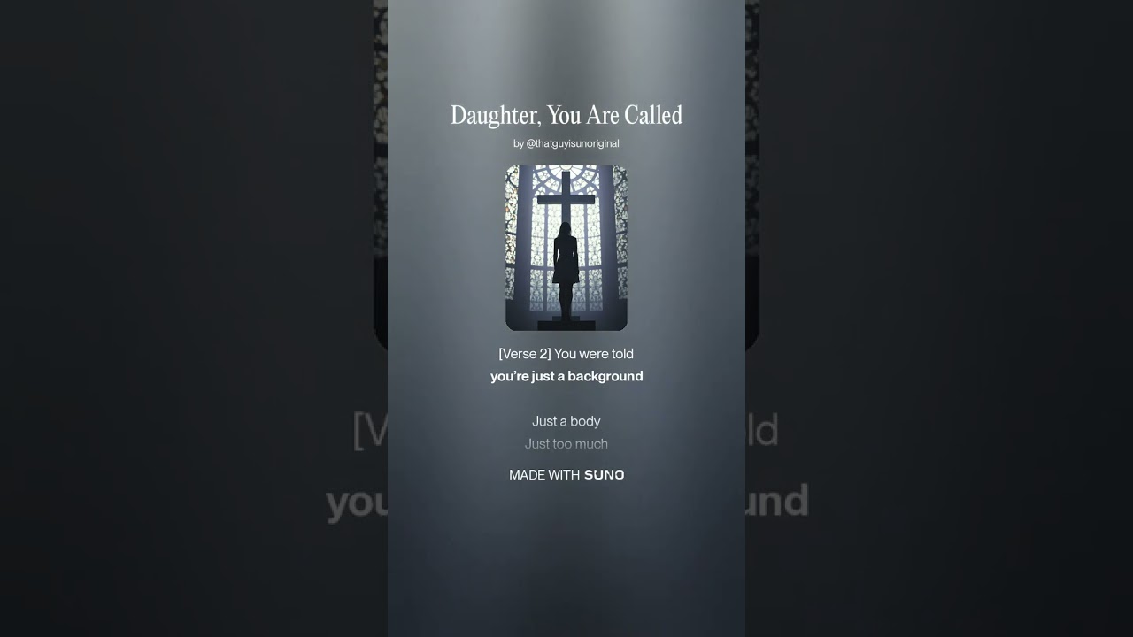 Daughter, You Are Called