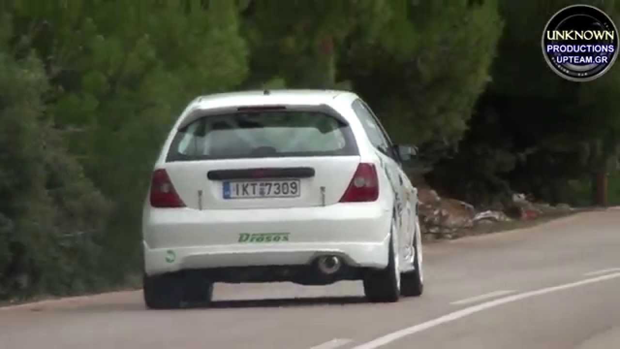 Civic Type R Ν. Τσέρτος HD Ανάβαση Αττικής 2015 by UPTEAM.GR