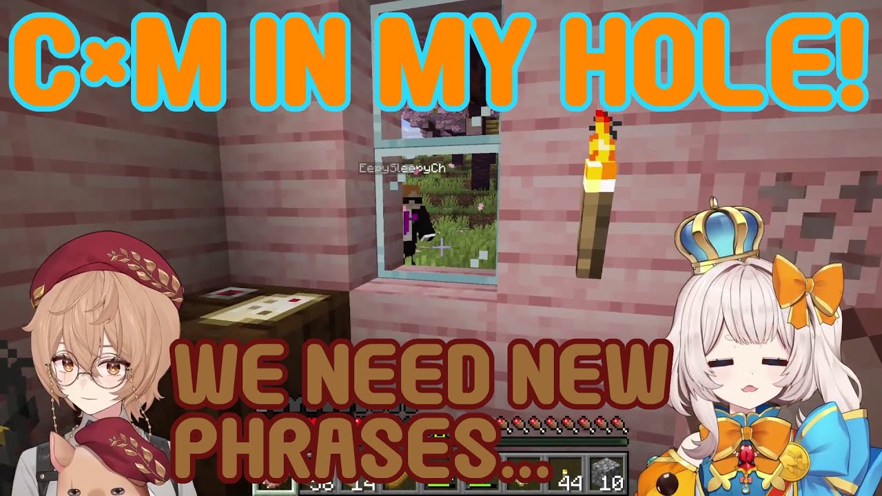 Клио и Мари Мари сходят с ума по дырам в Minecraft!