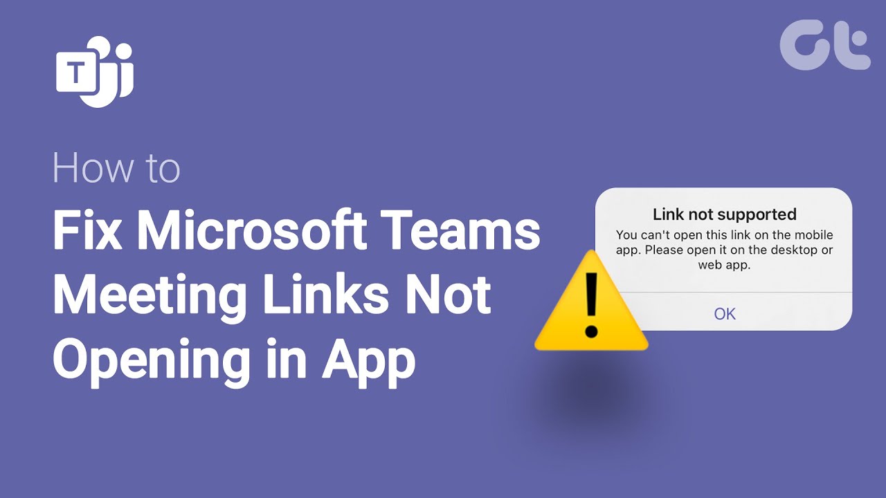 Как исправить ошибку &laquo;Ссылки на собрания Microsoft Teams не открываются в приложении&raquo; | Ссылки на...