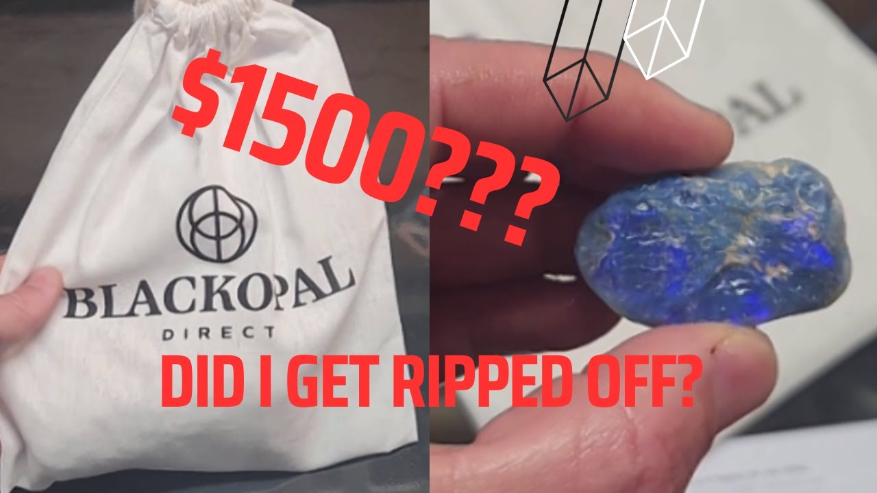 Я потратил свою зарплату на опалы от Black Opal Direct.