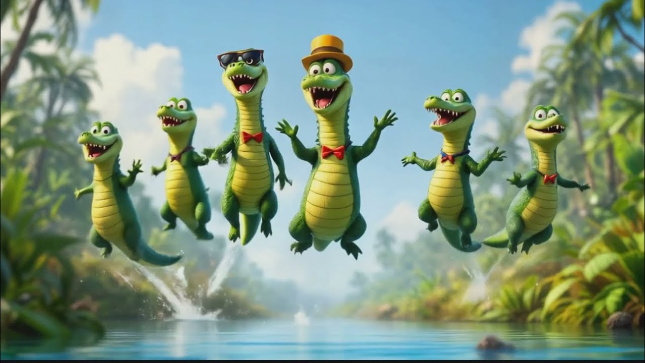 Somos los Cocodrilos | Canción Infantil Divertida -Snap Snap Clap 