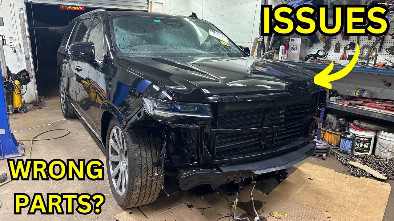 REBUILDING WRECKED 2023 ESCALADE ELECTRICAL ISSUES + OUTER BANKS TRIP