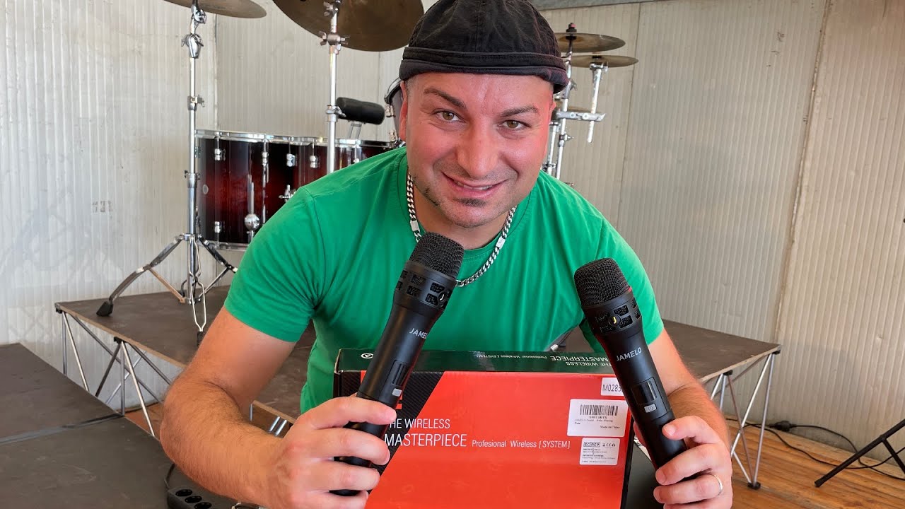 Microfoni wireless per voce (karaoke, conferenze) - JAMELO - RECENSIONE MIMMO MIRABELLI