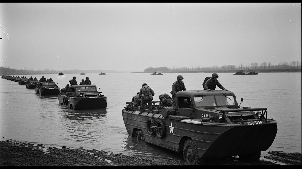 German Commanders Mocked The 'Duck Trucks'—Then Americans Crossed The Rhine Overnight