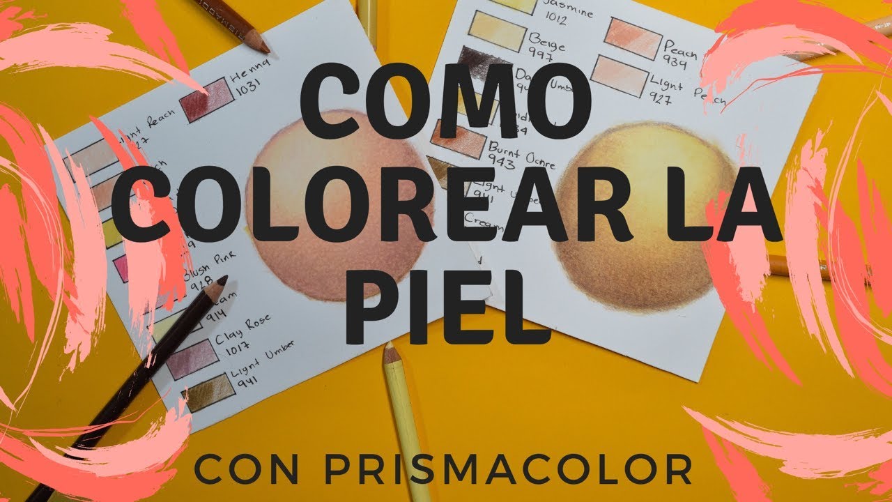 COMO DIBUJAR LA PIEL| Como colorear la piel con prismacolor