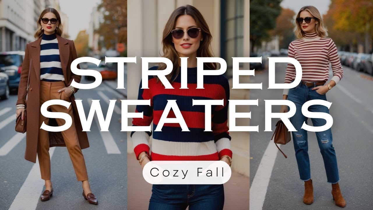 Striped Sweaters for Fall Outfits: Your Ultimate Style Guide // 2024 Fashion Trends