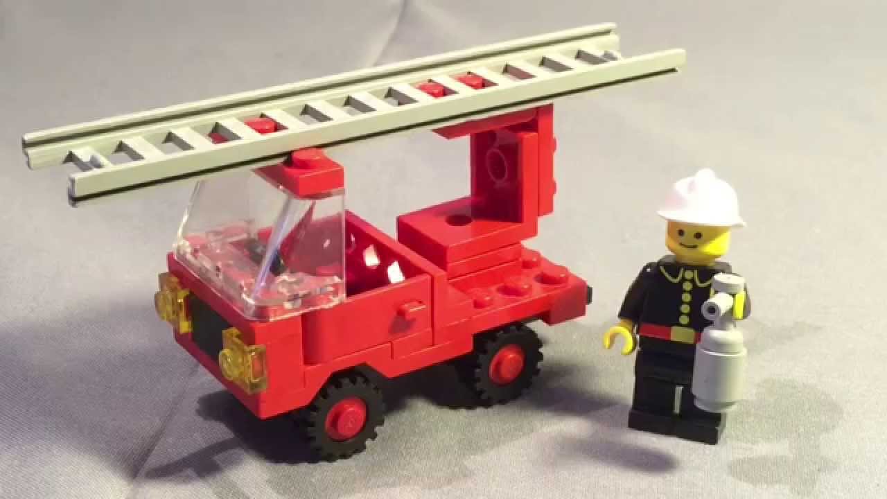 Vintage LEGO Town 6621 Fire Truck From 1984!