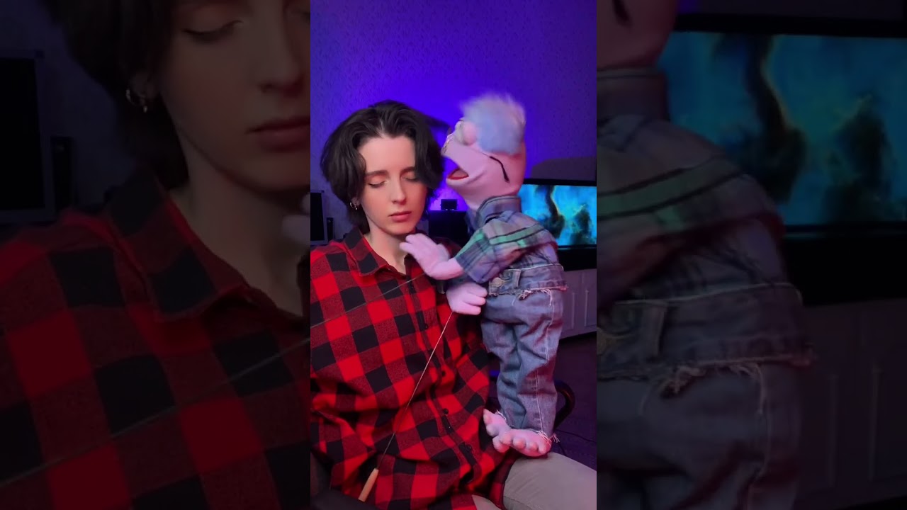 ТЫН ДЫН😠 #puppet #чревовещатель #youtubeshorts #shorts #puppeteer #кукла #куклы #кукловод