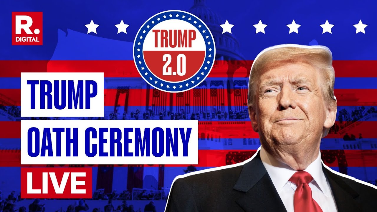Donald Trump Swearing-In LIVE: Oath Ceremony Of 47th President of the United States