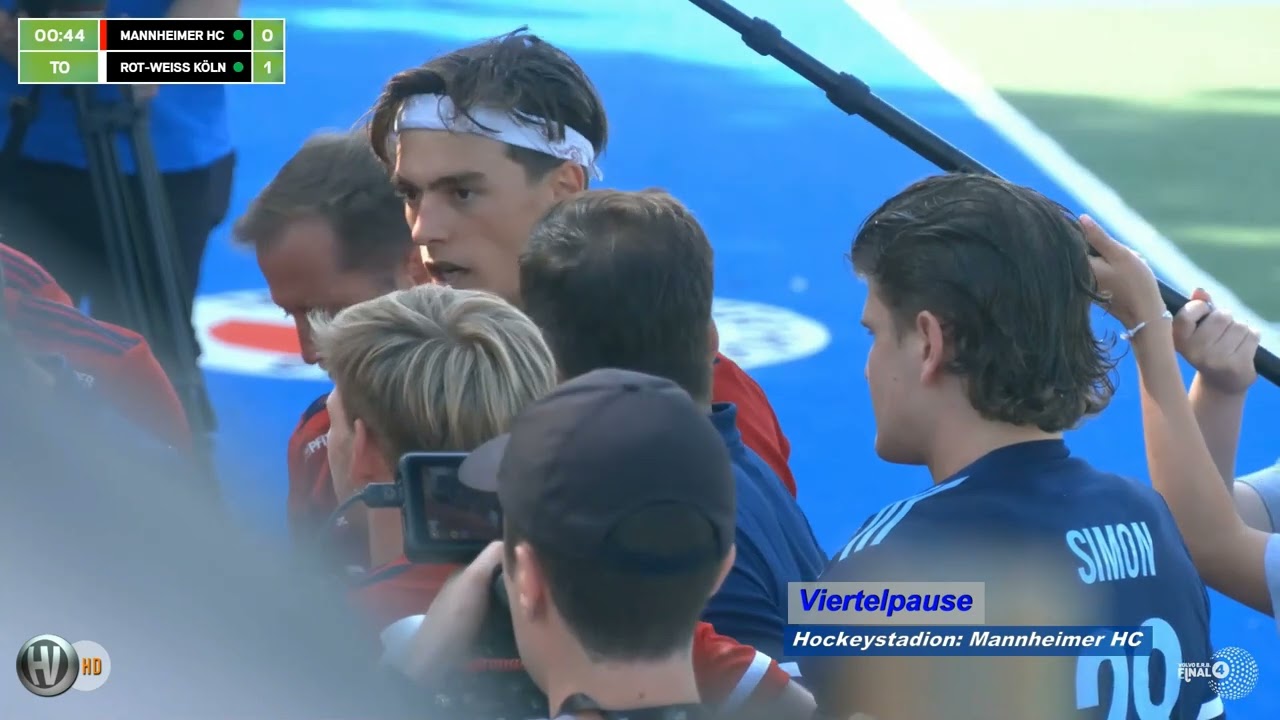Finale 80. Feldhockey Meisterschaft Herren Rot-Weiss Köln vs. Mannheimer HC 04.06.2023 Highlights