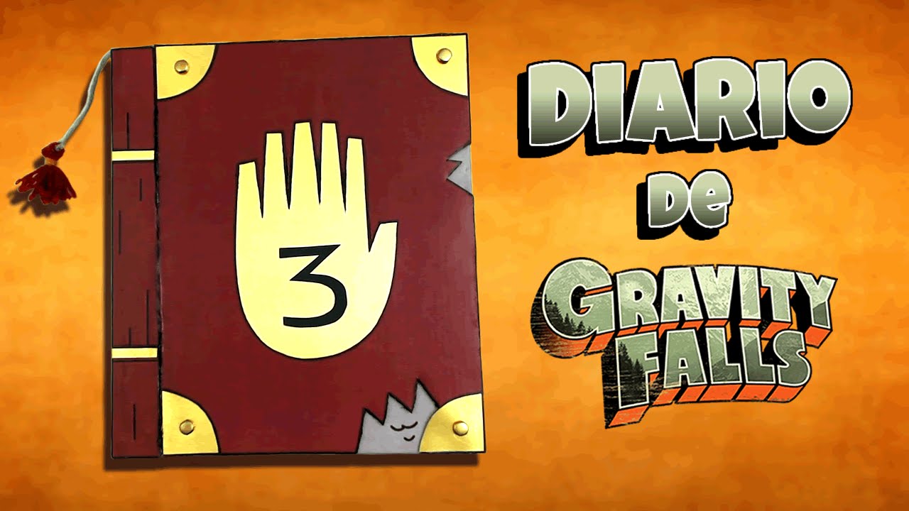 DIARIO de GRAVITY FALLS | cómo se hace | MANUALIDADES RECICLAJE | DIY Te Digo Cómo