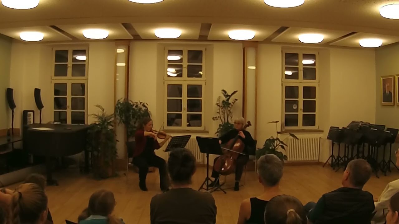 Reinhold Glière - 8 Pieces for Violin and Cello Op. 39