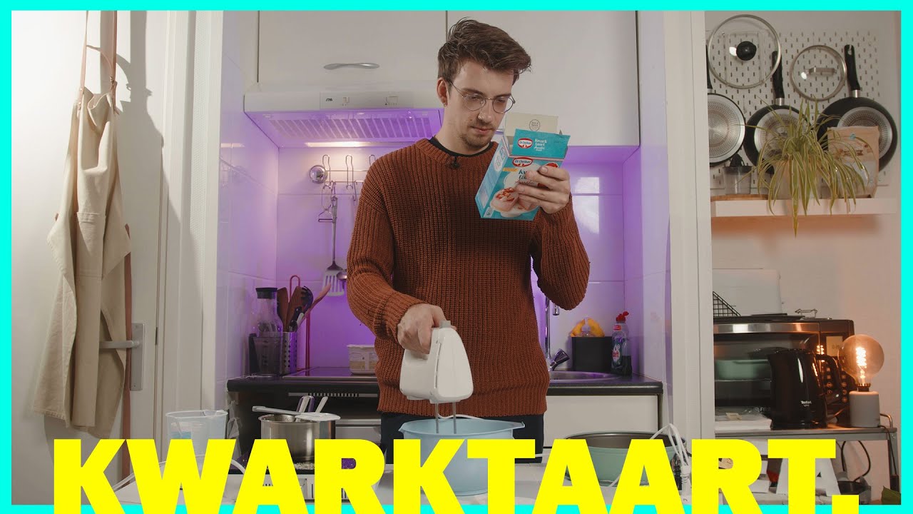 DR OETKER AARDBEI KWARKTAART | IN DE KEUKEN MET ATE