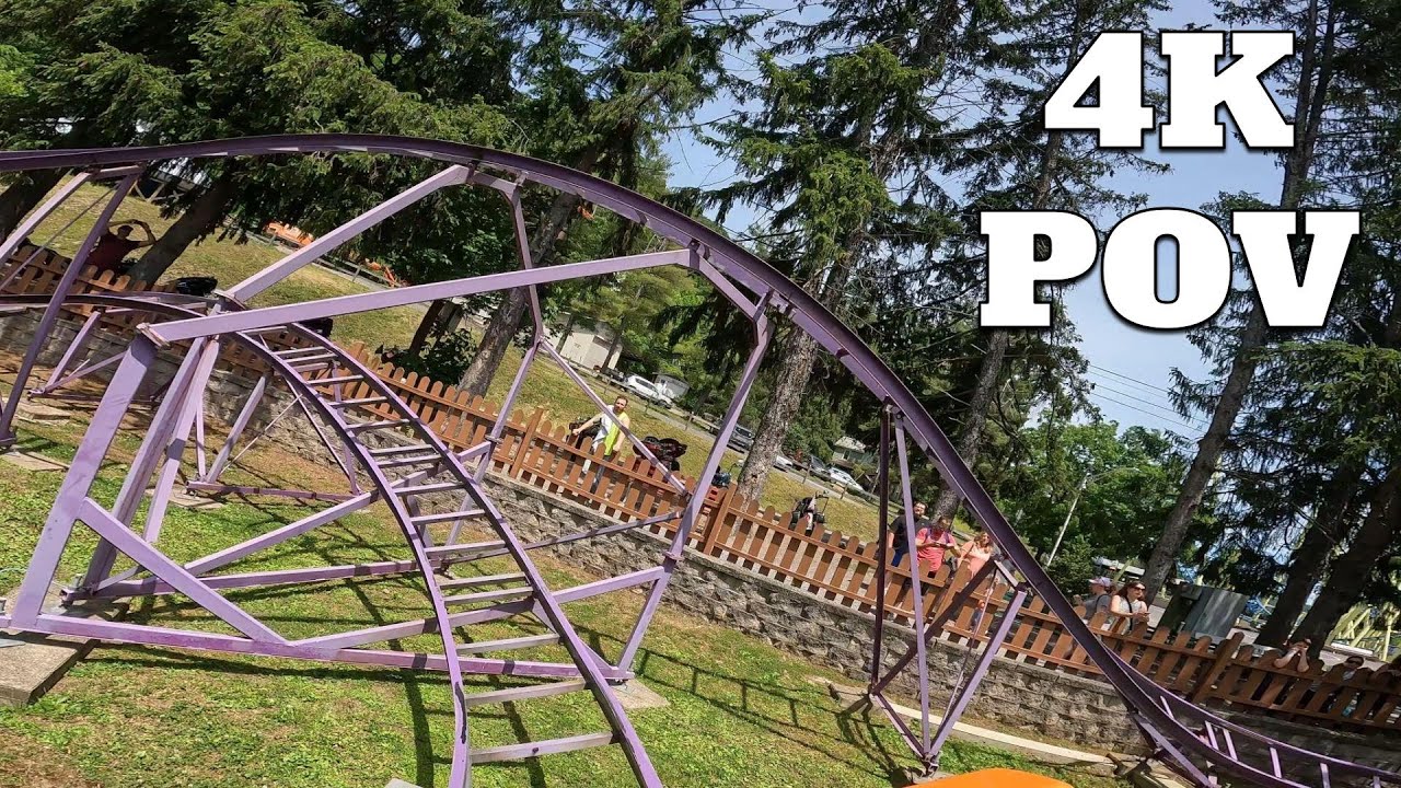Kozmo's Kurves Front Row POV [4K] | Knoebels 2022
