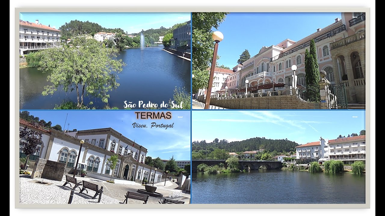 S&atilde;o Pedro do Sul, TERMAS, Viseu, Portugal (postcard)