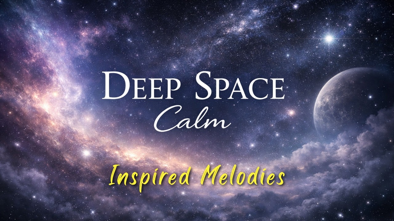 Slow Cosmic Motion | Calming Space Visuals for Sleep