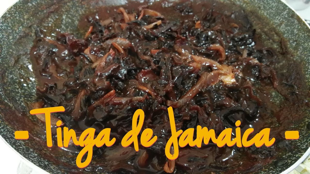 Tinga de Jamaica 🌺 Tinga Vegetariana