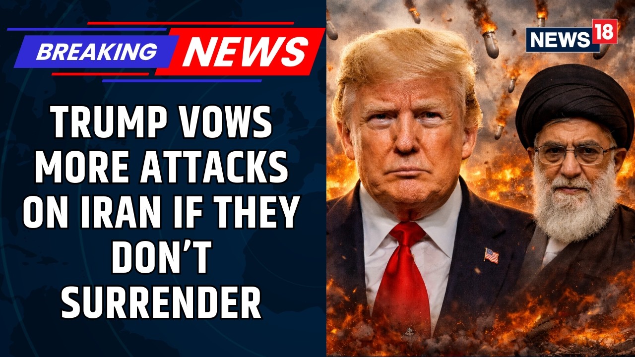 US Iran War | Trump Says Iran ‘Didn’t Listen,’ Vows Strikes as US-Iran Conflict Escalates | Israel