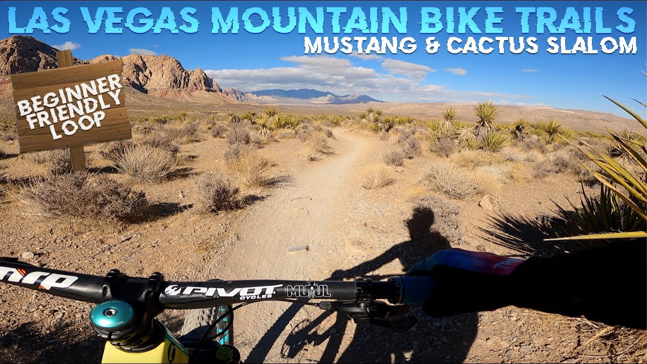 Mustang Loop + Cactus Slalom (Beginner Friendly) - Las Vegas Mountain Biking Trails