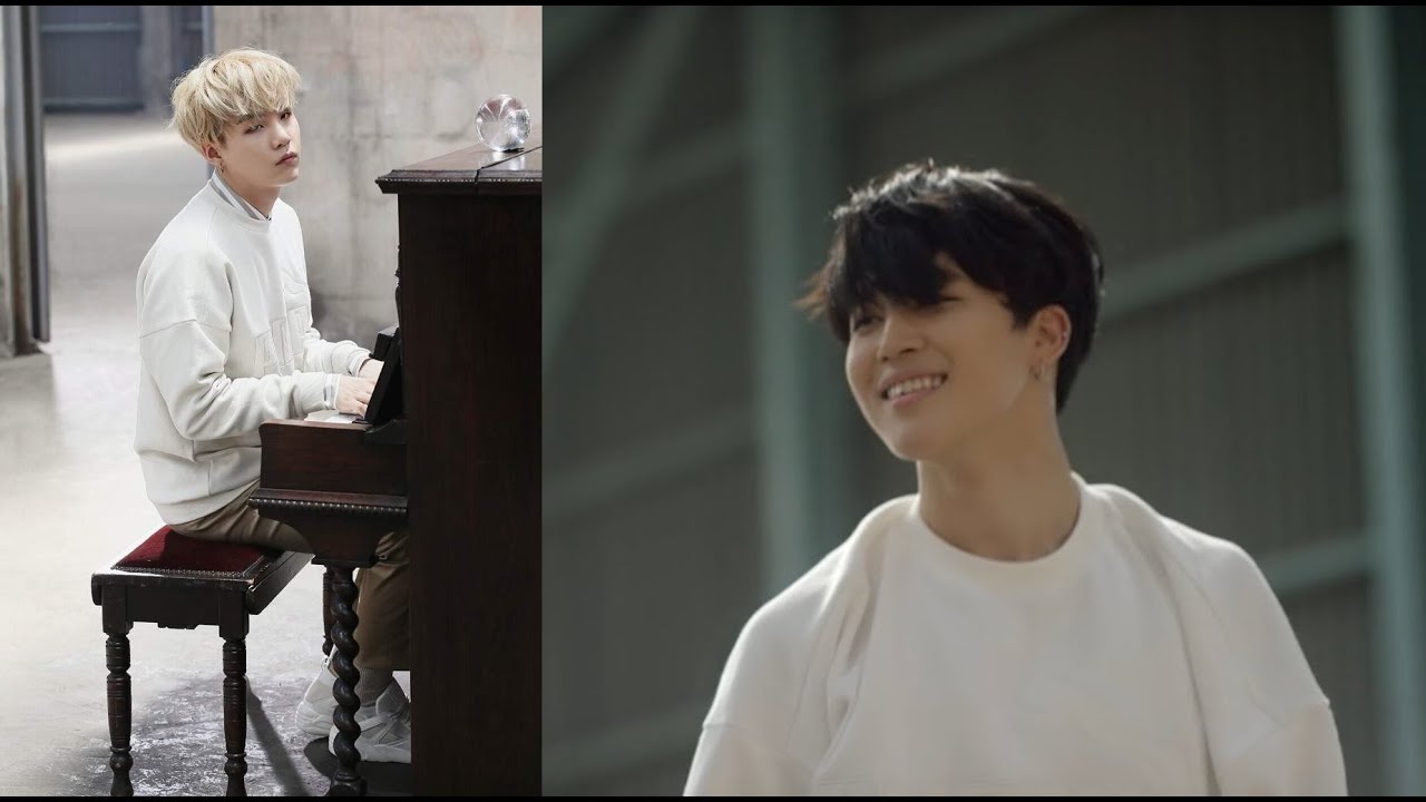 Yoonmin | Yoongi playing the piano & Jimin dancing