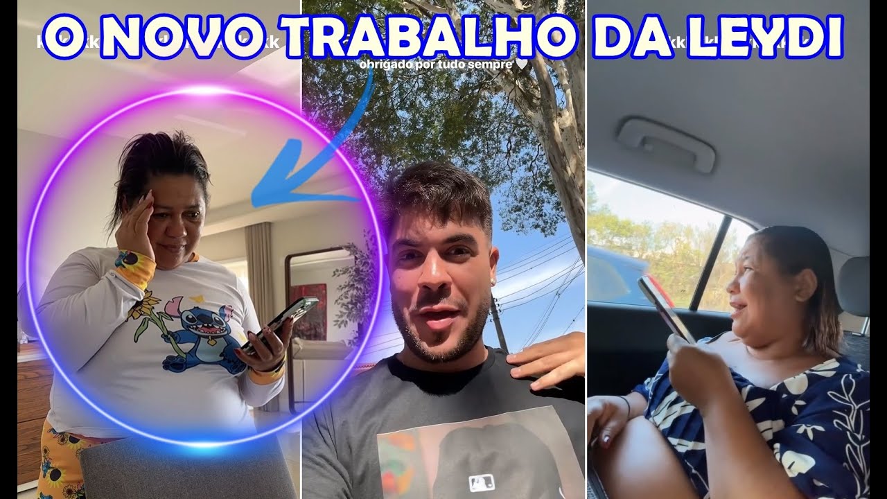 Alvaro Xaro trolando a Leydi no primeiro dia do novo trabalho dela | Stories do Alvaro