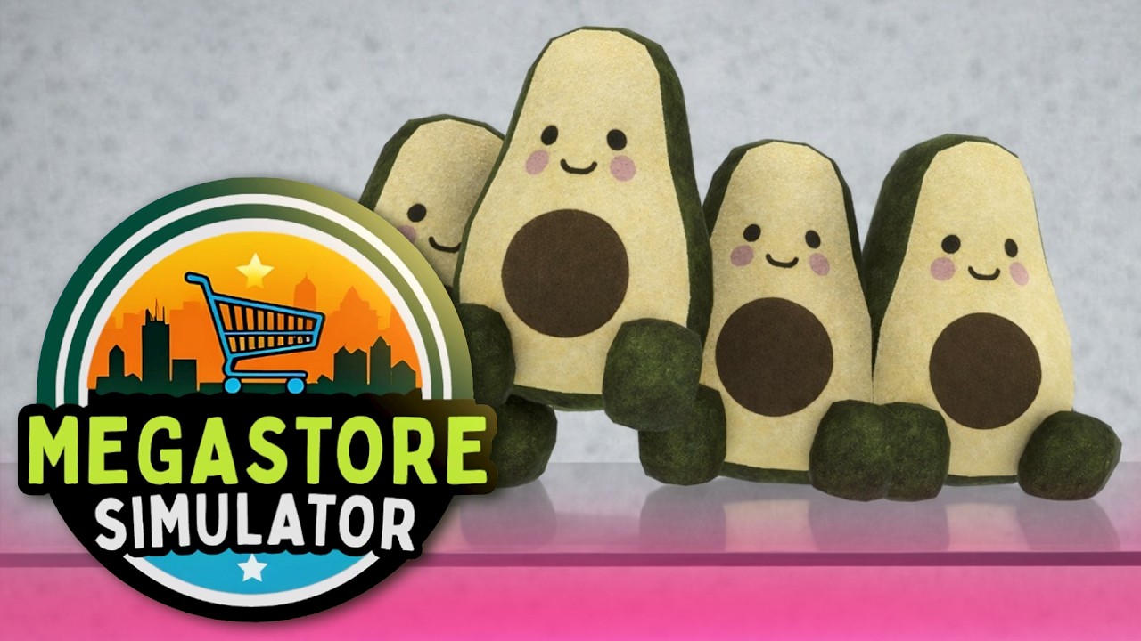 New Fluffy TOYS Selling out FAST 🧸 + 2 Cashiers Employed | Megastore Simulator Gameplay