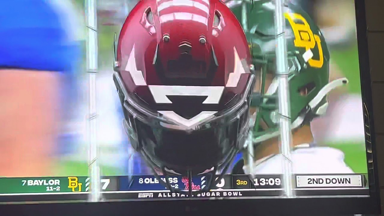 Terrel Bernard incredible play in Sugar Bowl #baylor #sicem365