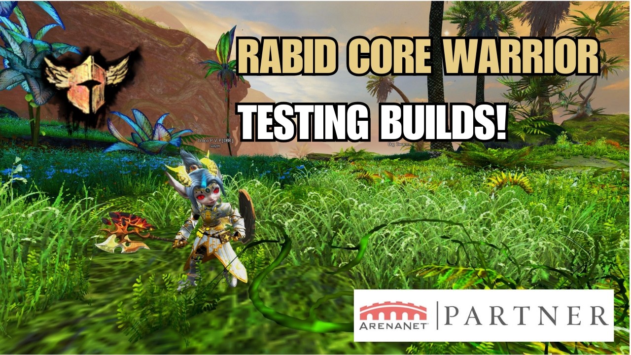 Guild Wars 2: PvP за Воина (Rabid Core) &mdash; Тестируем билд! Путь к Платине! F2P