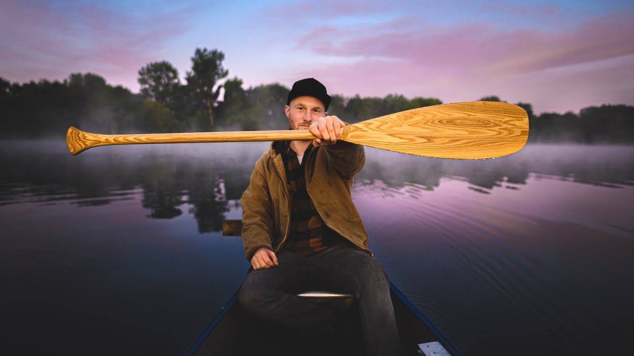 The Art of Making a Canoe Paddle