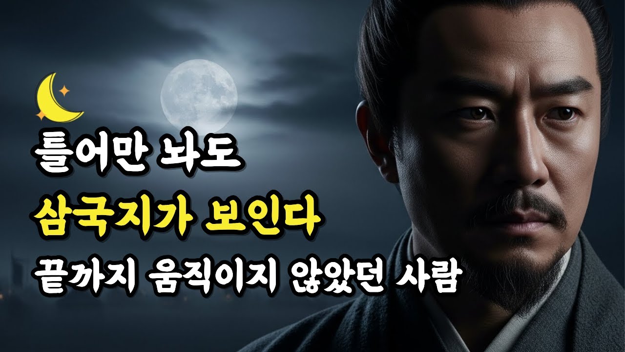 🌙 전설의 귀환｜틀어만 놔도 삼국지가 보인다 · 사마의 2｜끝까지 움직이지 않았던 사람