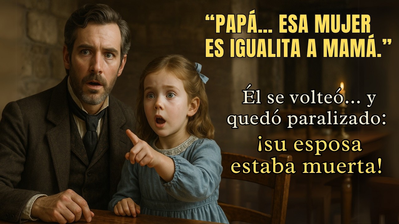 💃“PAPÁ… ESA MUJER ES IGUALITA A MAMÁ.” 💔 El duque viudo palideció como si ella fuera una alucinación