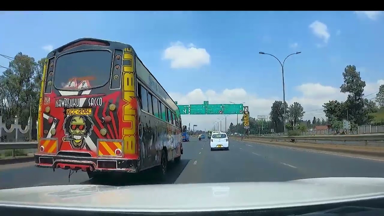 Nairobi Thika Super Highway is NEXT LEVEL with 12 lanes