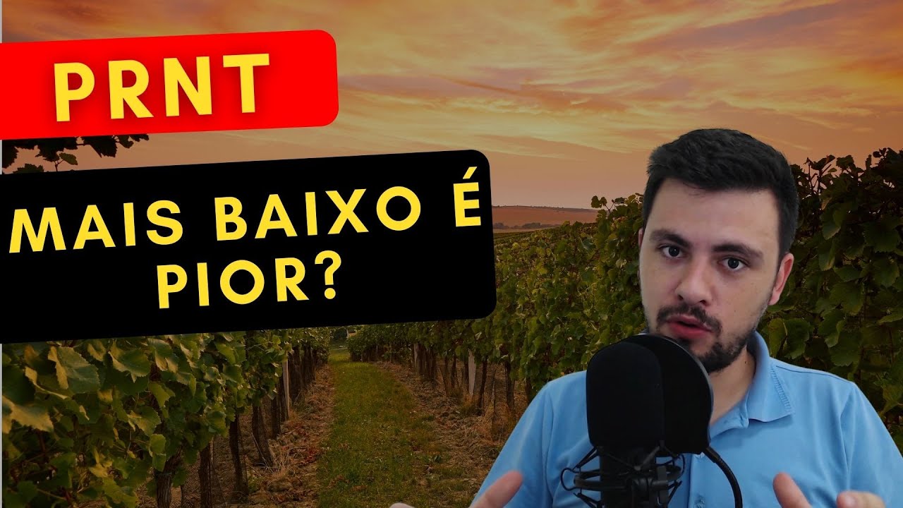 PRNT do C&aacute;lc&aacute;rio, quanto mais baixo pior?