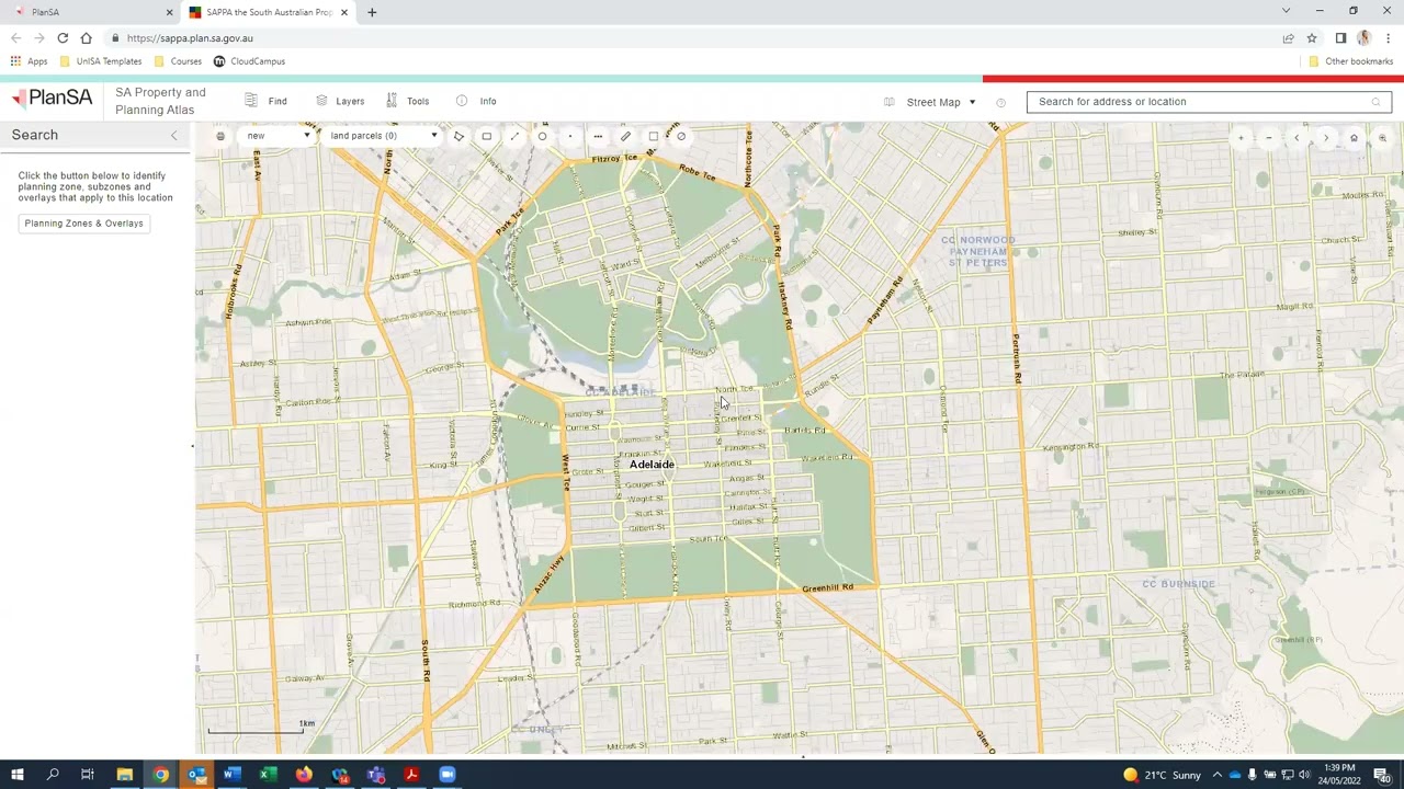 How to find the development overlays for any given property in South Australia