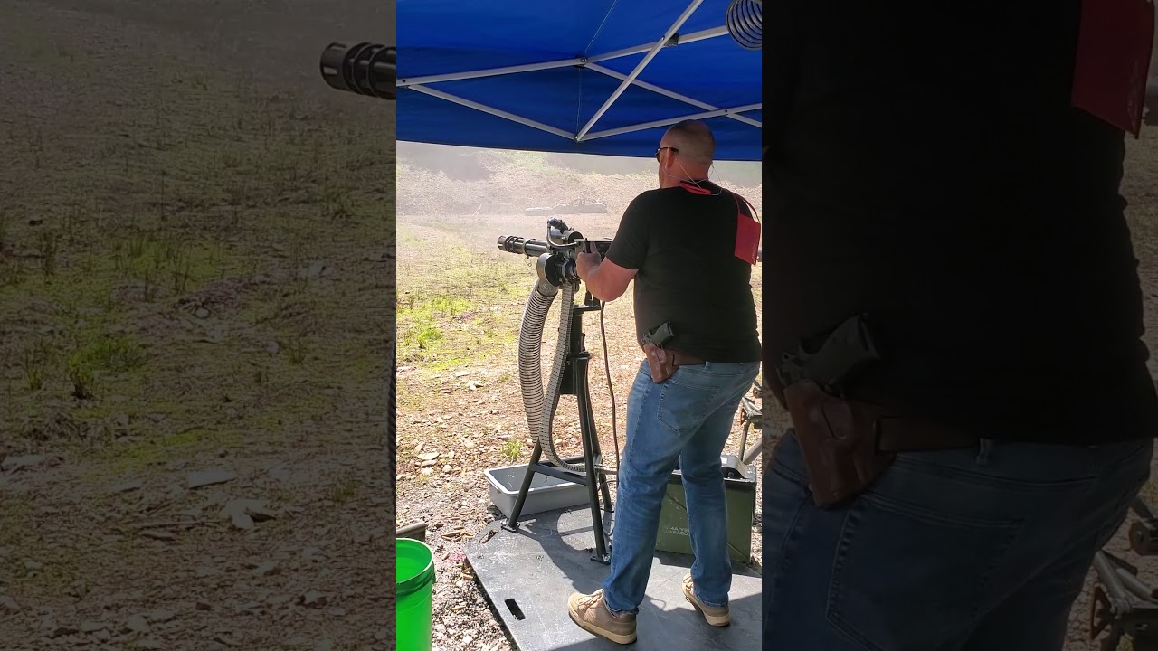 Shooters Gauntlet Mini gun 1500 rounds