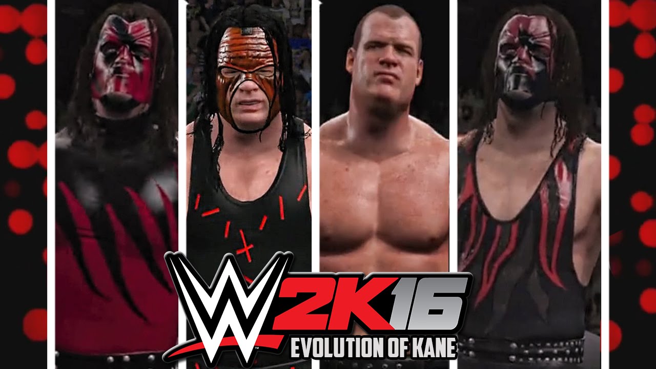 WWE 2K16 - Kane Entrance Evolution! ( Smackdown Know your  role to WWE 2K16 )
