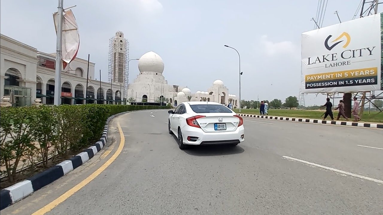 Lake City Raiwind road lahore | Latest Visit Main Bolivard Grand Mosque