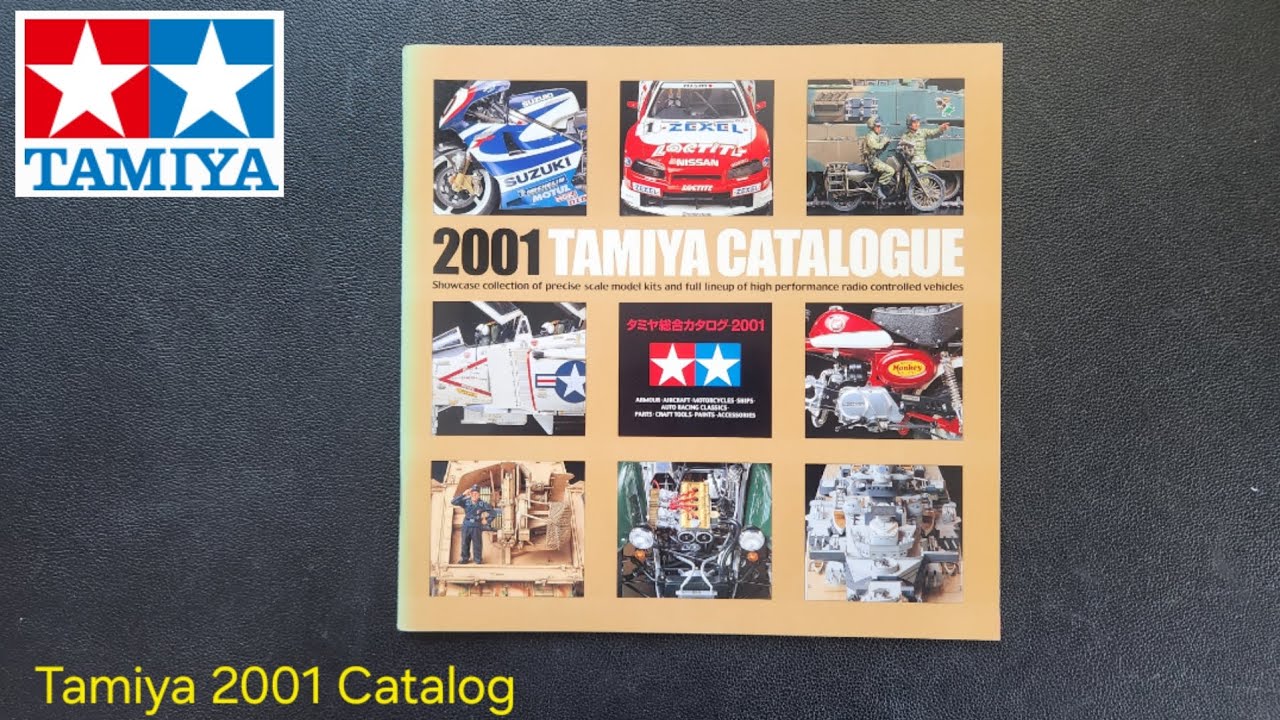TAMIYA 2001 Catalog | Vintage Scale Model Archive | タミヤ カタログ