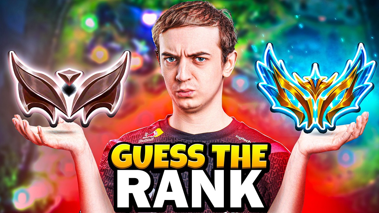 G2 Guess Your Rank In League Of Legends!