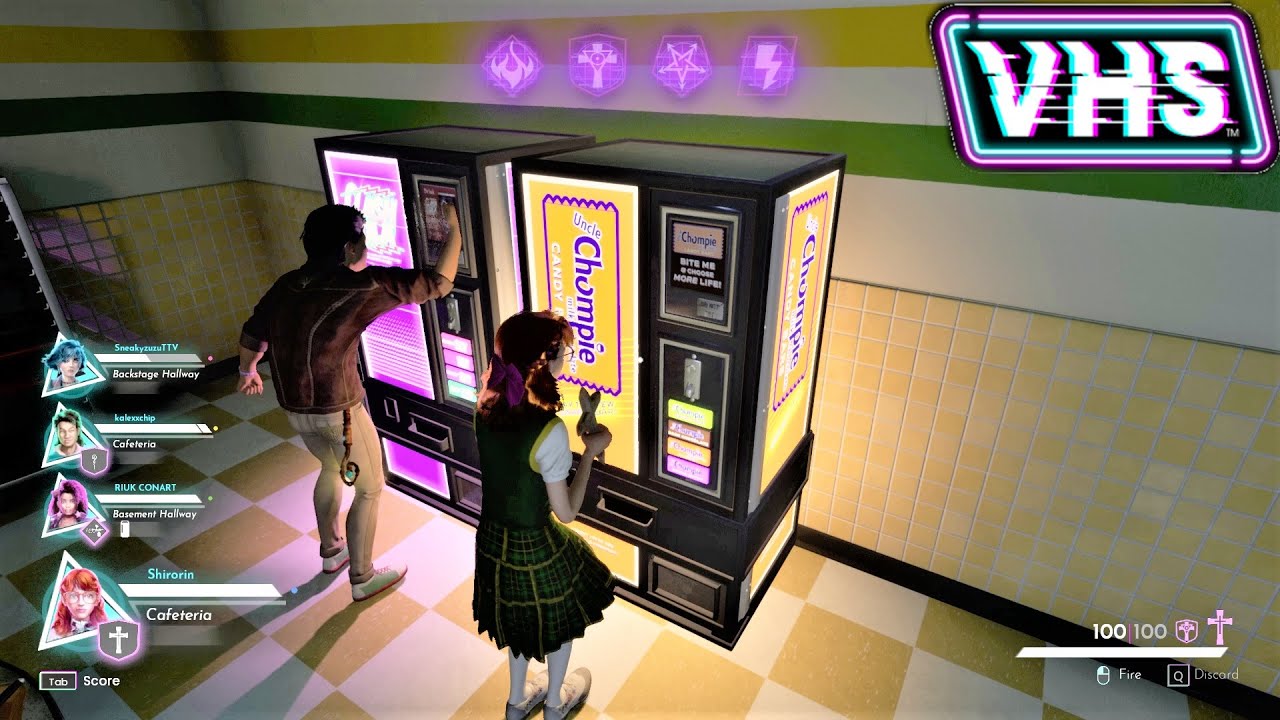 VHS Teen Gameplay against Doll Master The School Map