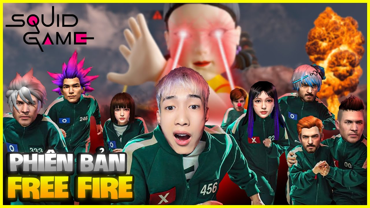 Đức Mõm Chơi "Squid Game" Siêu Nhập Tâm Trong Free Fire !!!