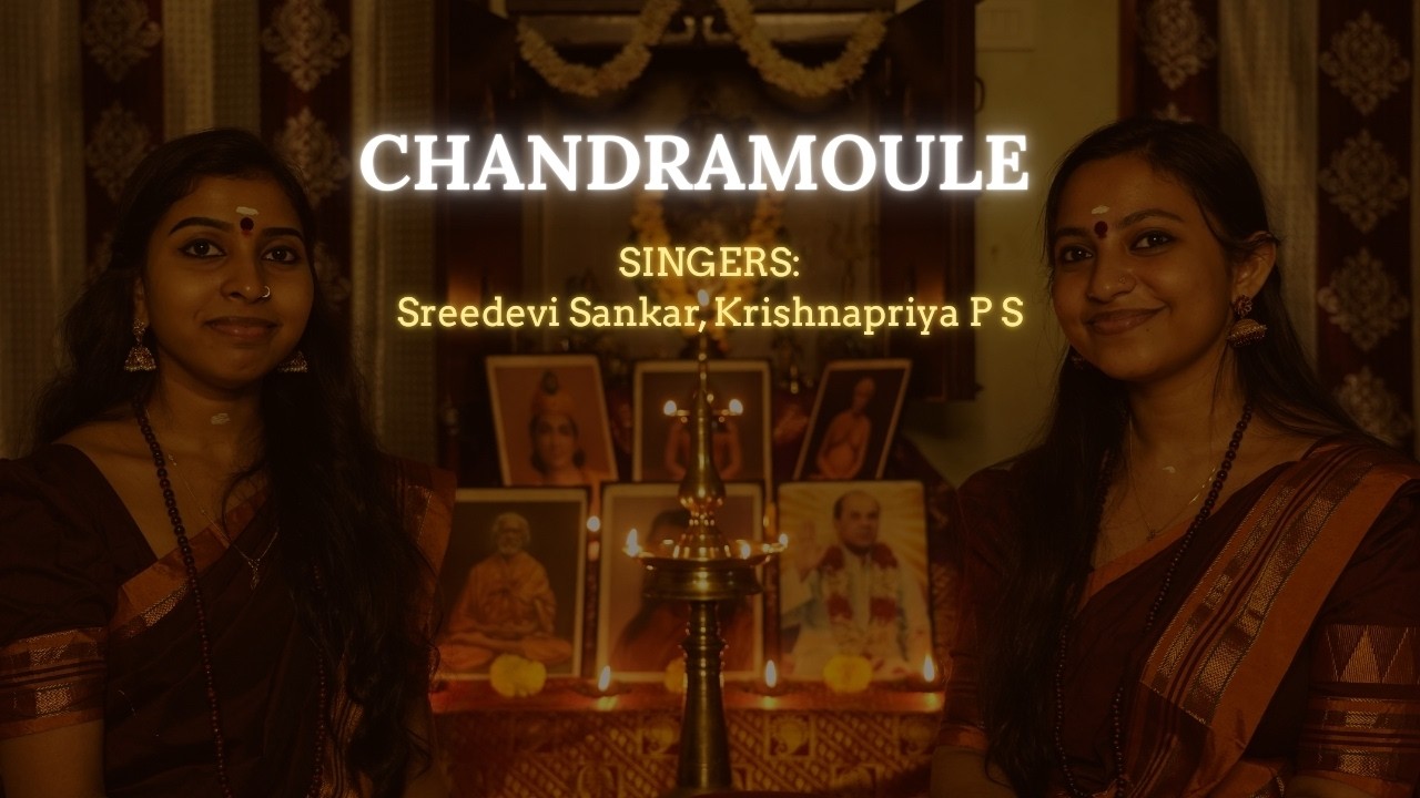 CHANDRAMOULE (ചന്ദ്രമൗലേ)... | Sreedevi Sankar | Krishnapriya P S