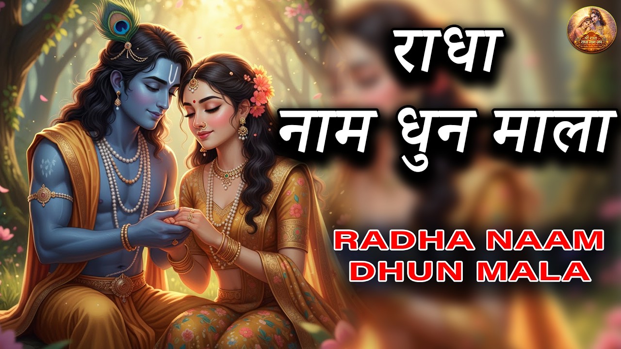 Shri Radha Shri Radha Naam Jap 1008 Baar | श्री राधा श्री राधा नाम जप | Radha Dhun | Radha Jap