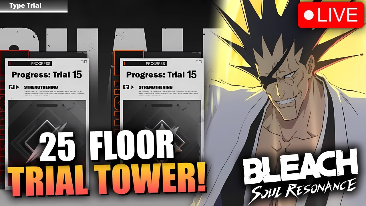 [🔴LIVE] SAATNYA UJI MEKANIK TRIAL TOWER DI BLEACH: SOUL RESONANCE! TOP UP MURAH DI WWW.GEMAGAMING.ID