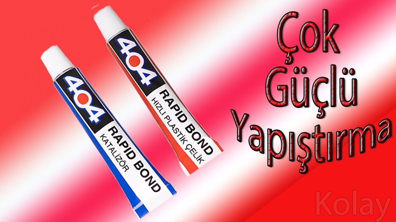 Çok Kuvvetli Yapıştırma-Kırık Parça Yapıştırma