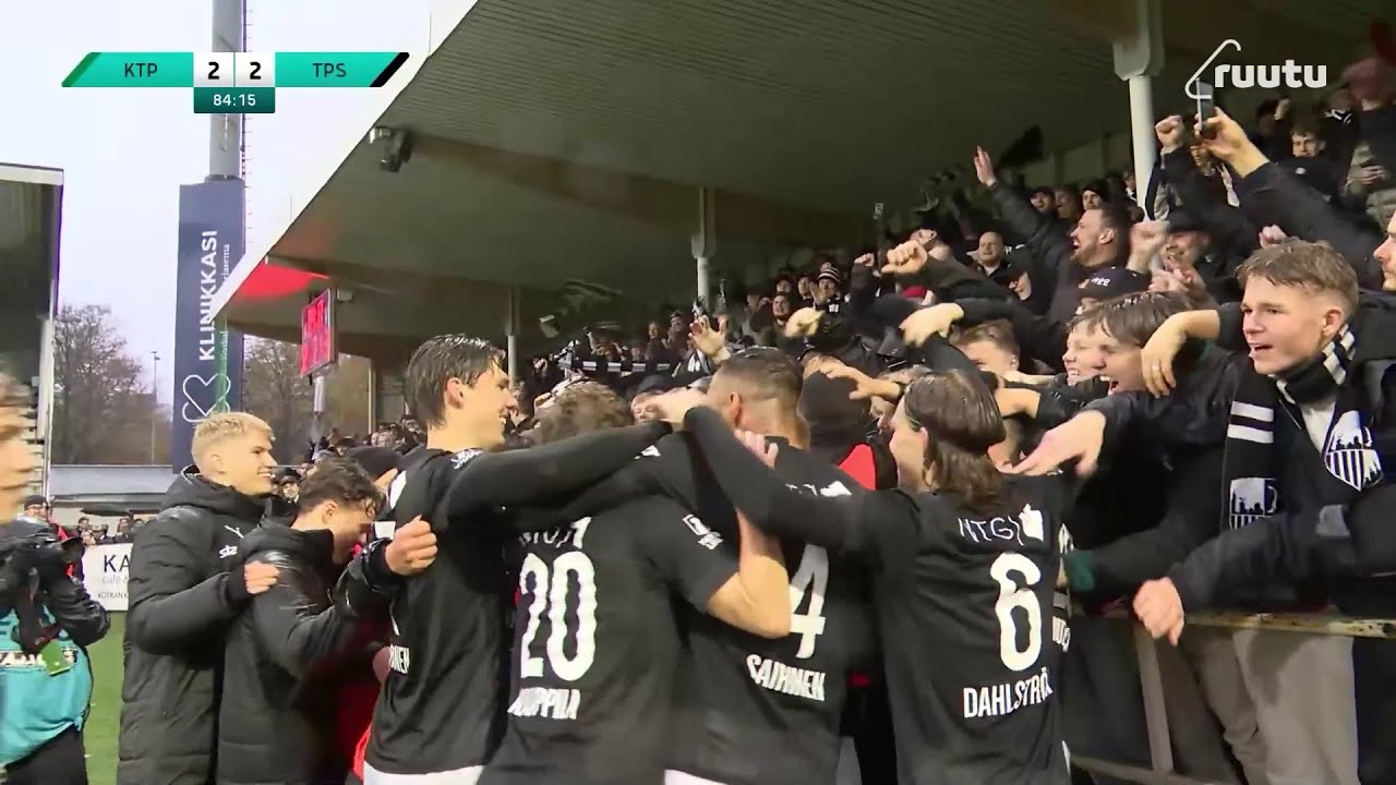 Kooste: KTP–TPS 2–3 | Veikkausliiga-karsinnan 2. osaottelu | 26.10.2025