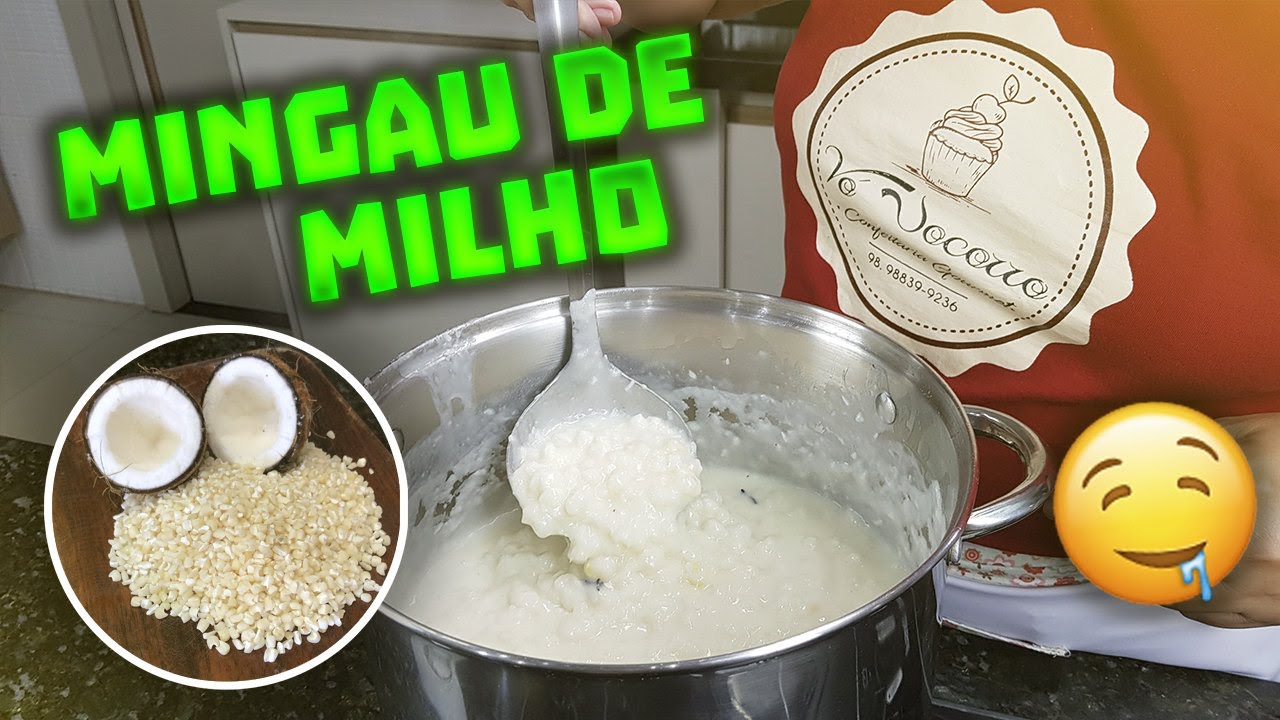 Mingau de MILHO branco | ESPECIAL FESTA JUNINA V&Oacute; SOCORRO