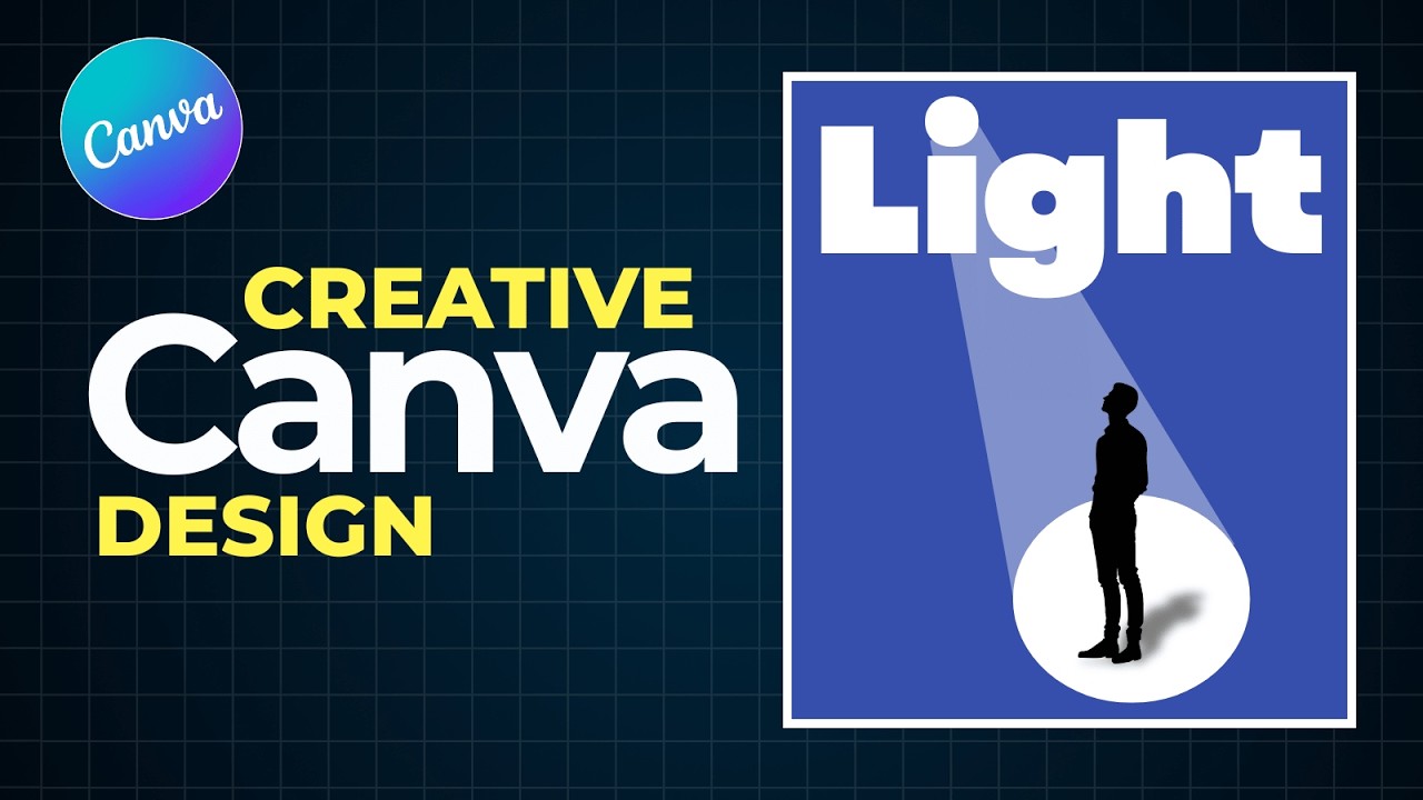 Make This Creative Typography Poster in Canva — No Photoshop Needed